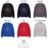 BTS Names Colored Members Names Unisex Sweatshirt