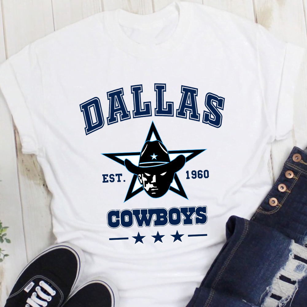 Dallas Cowboys Est 1960 T-Shirt - Perfect Gift for Football Fans | Teefevr