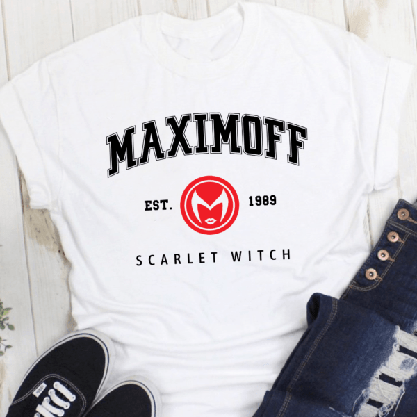 Maximoff Est 1989 Scarlet Witch Tshirt 1