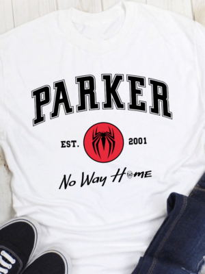 Spiderman Parker EST. 2001 No Way Home T-Shirt Spiderman Parker EST. 2001 No Way Home T-Shirt