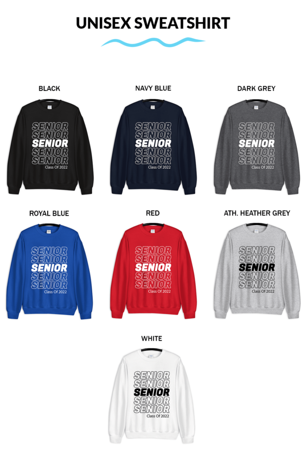 Senior 2022 Graduation Party Unisex Sweatshirt Senior 2022 Graduation Party Shirt