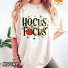 Hocus Focus Teacher Halloween Shirt featuring a funny design for teachers
