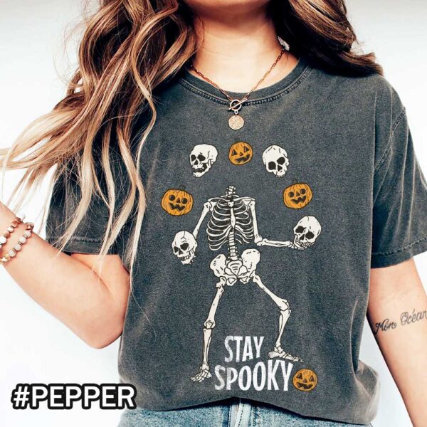 Comfort Colors Vintage Skeletons Halloween T-shirt | Vintage Skeleton ...