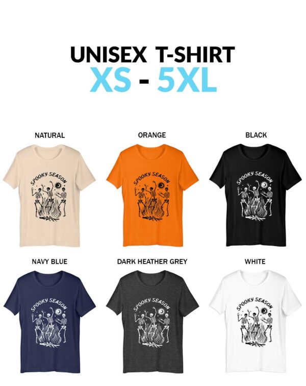 Spooky Season With Dancing Skeletons Sweatshirt - Halloween Dancing Skeletons Sweater