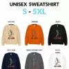 Vintage Halloween Skeleton Dancing Sweatshirt