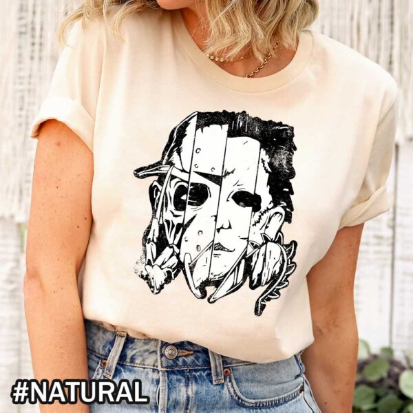 Halloween Horror Movie Killers Shirt Scary Friends Shirt Horror Squad Friends Shirt Halloween Horror Movie Killers T-Shirt - Scary Friends Tee