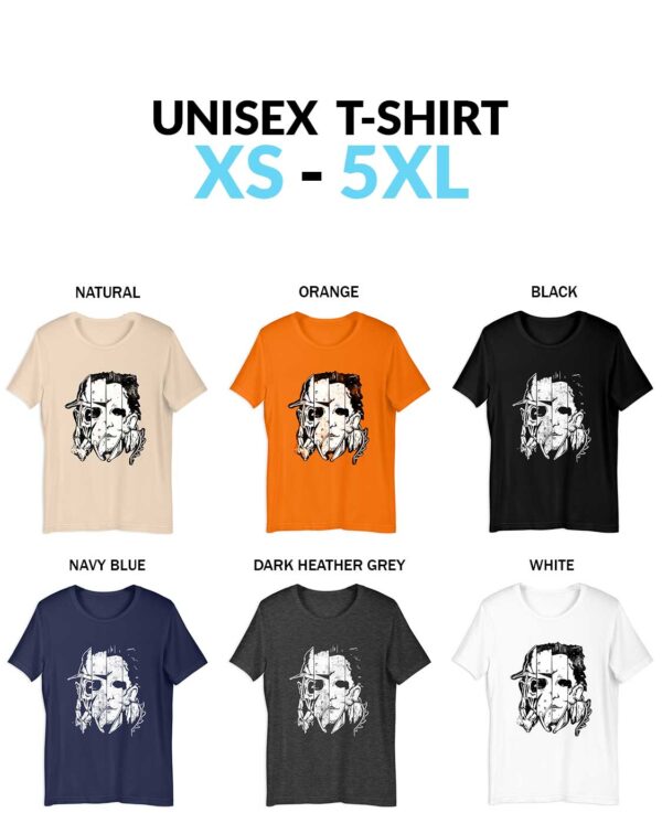 Halloween Horror Movie Killers Shirt Scary Friends Shirt Horror Squad Friends Unisex Shirt Halloween Horror Movie Killers T-Shirt - Scary Friends Tee