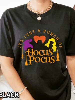 Halloween Hocus Pocus T-Shirt Sanderson Sisters Halloween T-Shirt featuring Sanderson Sisters Image