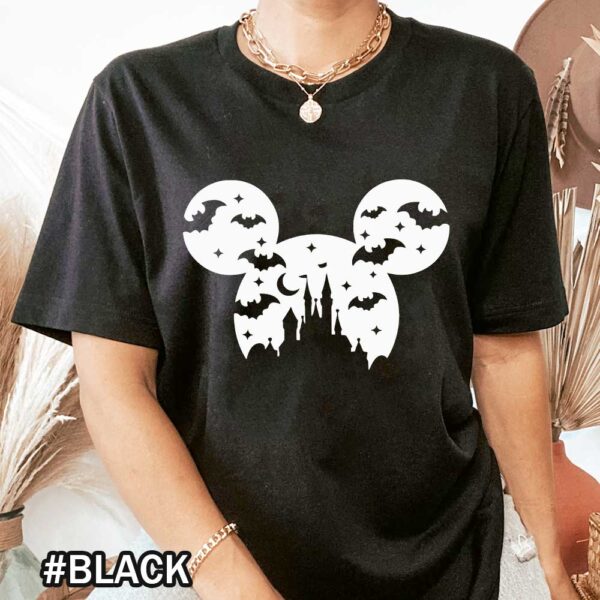 Mickey and Minnie halloween Party Shirt Mickey not so scary Disney halloween family Tshirt Halloween Disney Mickey T-Shirt