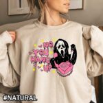 No You Hang Up Scream Halloween Sweatshirt