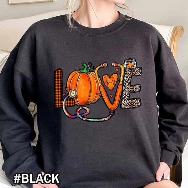 Nurse Fall Happy Thanksgiving One Thankful Nurse Women Fall Nurse Thanksgiving Autumn Sweatshirts Thanksgiving Love T-Shirt for Nurses