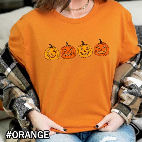 Pumpkin Jack o Lantern Halloween Orange Shirt Halloween Jack-o-Lantern Pumpkin Sweatshirt