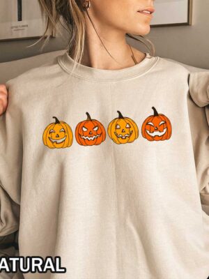 Halloween Jack-o-Lantern Pumpkin Sweatshirt