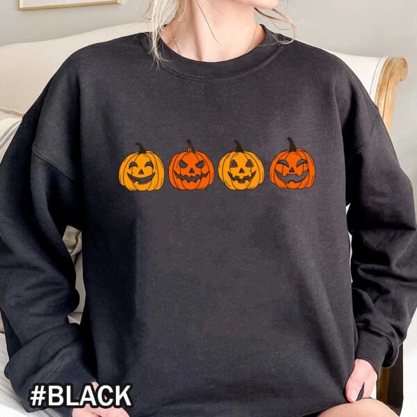 Pumpkin Jack o Lantern Halloween Sweatshirts Halloween Jack-o-Lantern Pumpkin Sweatshirt