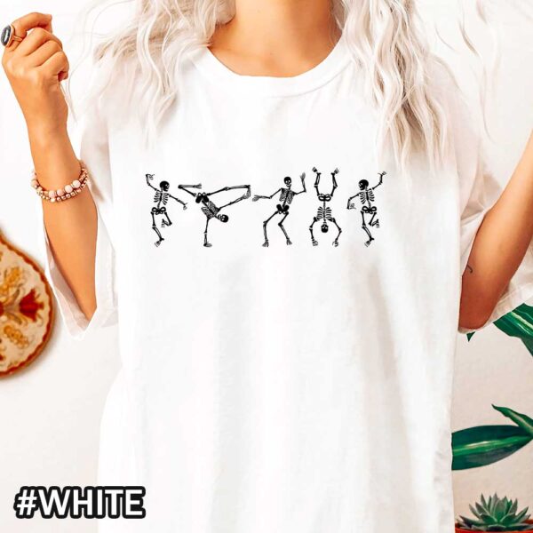 Halloween Dancing Skeletons Comfort Colors T-Shirt