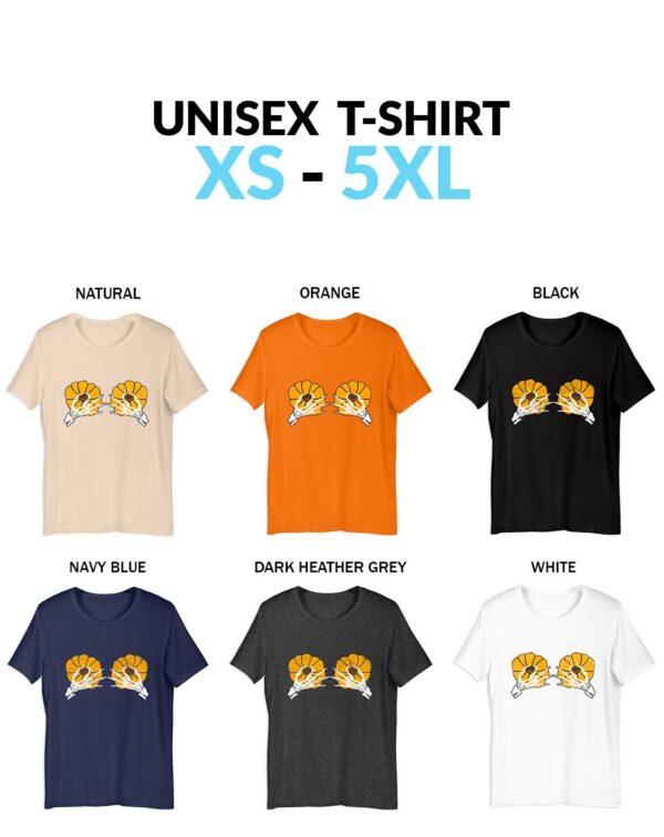 Skeleton Hands Holding Pumpkin Boobies tShirt Funny Halloween Pumpkin Thanksgiving Boobies Unisex Shirt Halloween Pumpkin Boobs T-Shirt