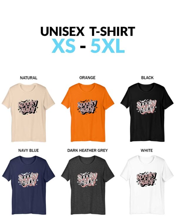 Spooky Babe Shirt Halloween Spooky Babe Sweatshirt Spooky Vibes Shirt Spooky Season Unisex Shirt Halloween Spooky Babe T-Shirt - Unisex T-Shirts and Sweatshirts