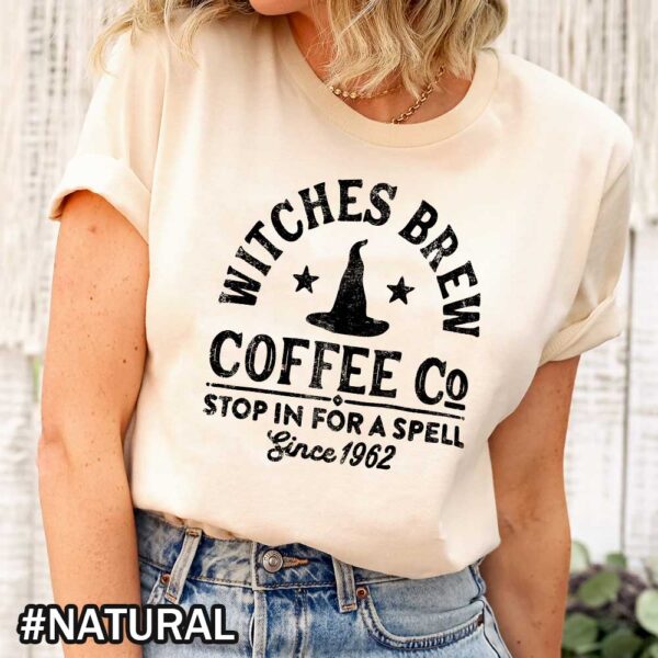 Witches Brew Sweatshirt Coffee Lover Halloween Gift Coffee snob Halloween Coffee Themed Halloween Shirt Halloween Witches Brew Coffee Co Sweatshirt