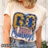 Go Cowboys Shirt Dallas Cowboys Vintage Dallas Cowboys Leopard Cheetah Cowboys Natural Shirt
