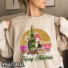 Vintage Merry Christmas Yall T Shirt Penguin Chritmas Glitter Effect Christmas merry christmas Natural Sweatshirt