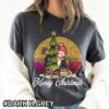 Vintage Merry Christmas Yall T Shirt Penguin Chritmas Glitter Effect Christmas merry christmas dark grey Shirt