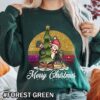 Vintage Merry Christmas Yall T Shirt Penguin Chritmas Glitter Effect Christmas merry christmas forest green Sweatshirt