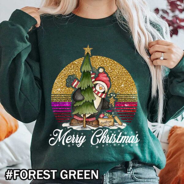 Vintage Merry Christmas Yall T Shirt Penguin Chritmas Glitter Effect Christmas merry christmas forest green Sweatshirt Vintage Merry Christmas Yall T Shirt Penguin Chritmas Glitter Effect Christmas merry christmas forest green Sweatshirt