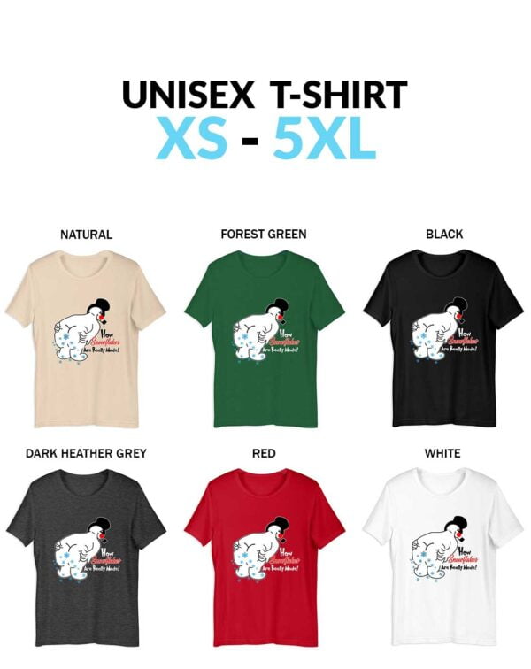 Funny Christmas Shirt: How Snowflakes Are Made with Farting Frosty