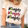 Naughty Grinch Christmas Shirt - Fun Design with Plaid & Leopard