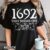 1692 They Missed One Halloween T-Shirt featuring Massachusetts Salem Witch Trials Design