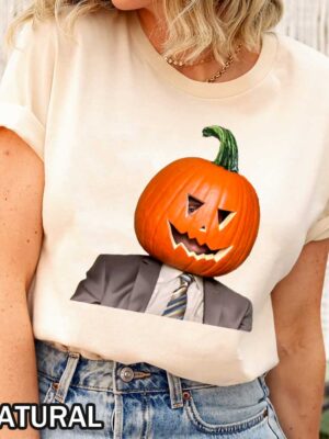 Dwight Pumpkin Head Shirt Dwight Pumpkin Head Shirt