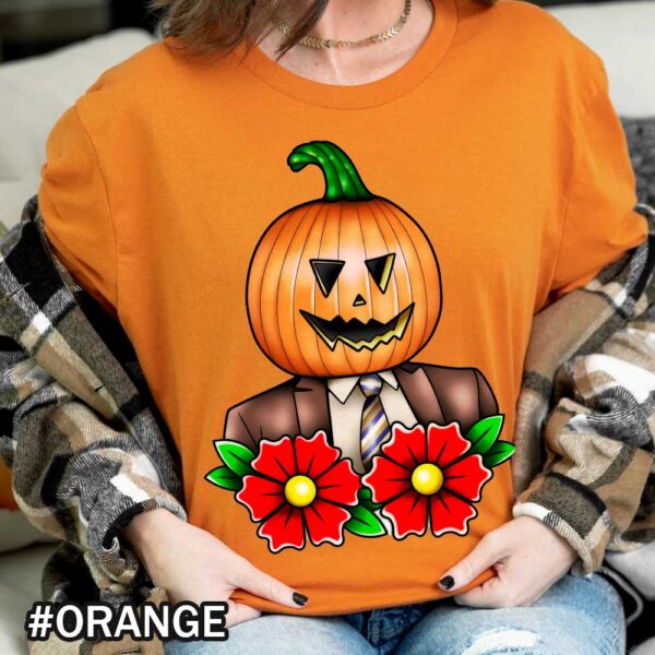 Office Dwight Schrute Halloween Pumpkin Head Orange Shirt Office Dwight Schrute Halloween Pumpkin Head Shirt