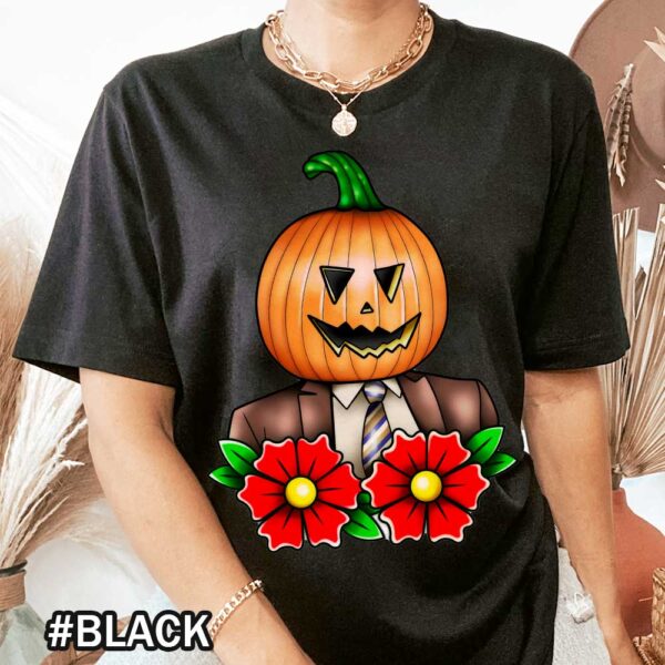 Office Dwight Schrute Halloween Pumpkin Head Tshirt Office Dwight Schrute Halloween Pumpkin Head Shirt