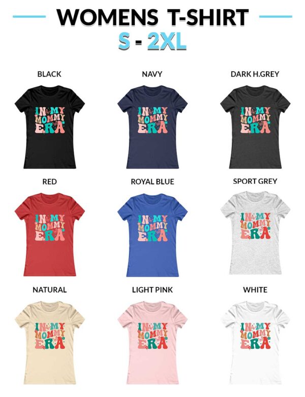 In My Mommy Era Women's Shirts Vintage In My Mommy Era T-Shirt – Perfect Mother's Day Gift