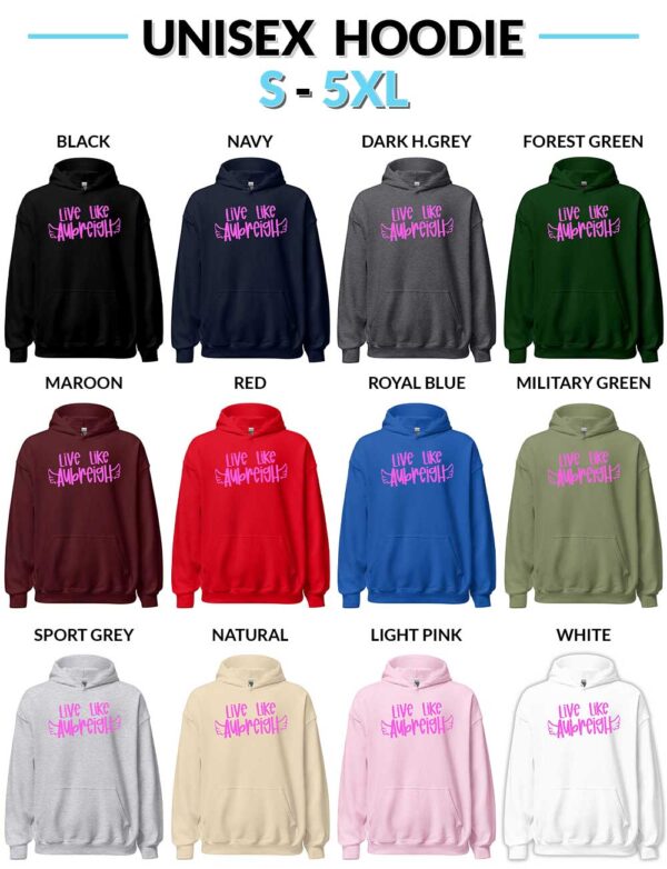 Live Like Aubreigh Unisex Hoodies Live Like Aubreigh Wyatt T-Shirt - Bullying Awareness